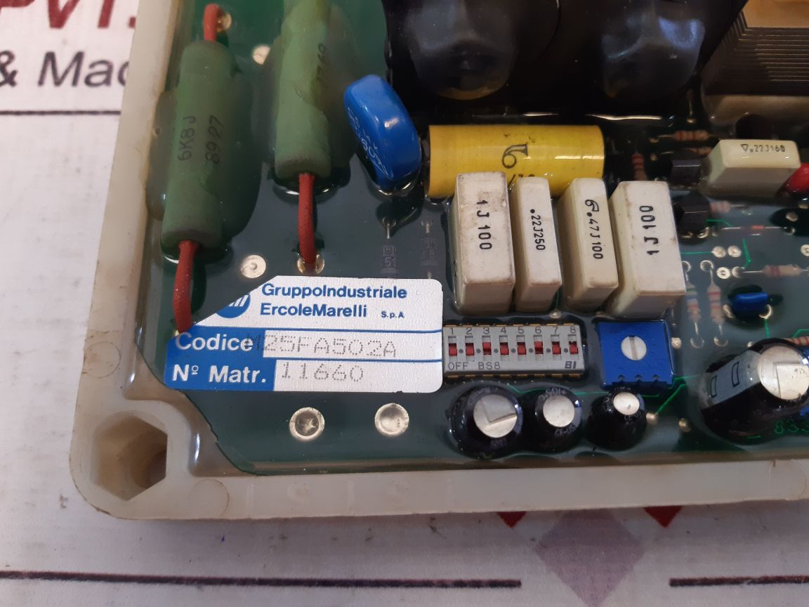 Ercole Marelli M25Fa502A Pcb Card