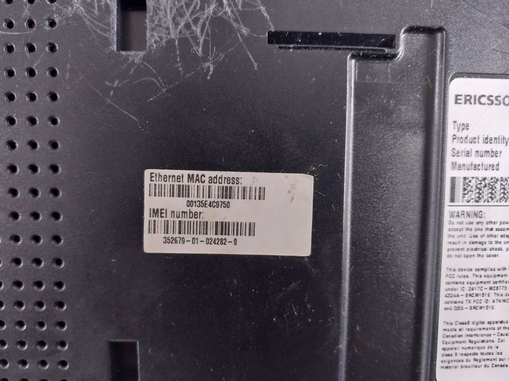 Ericsson W25 Fixed Wireless Wcdma/Hsdp Terminal Pstn