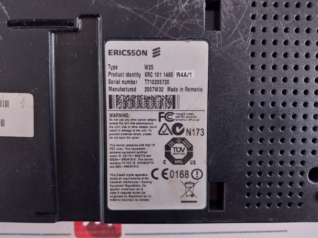 Ericsson W25 Fixed Wireless Wcdma/Hsdp Terminal Pstn