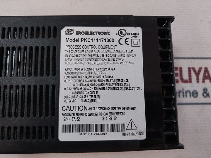Ero Electronic Pkc111171300 Process Control Equipment 3A
