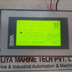 Esa Vt155W00000 Rev: 1 Operator Interface Panel
