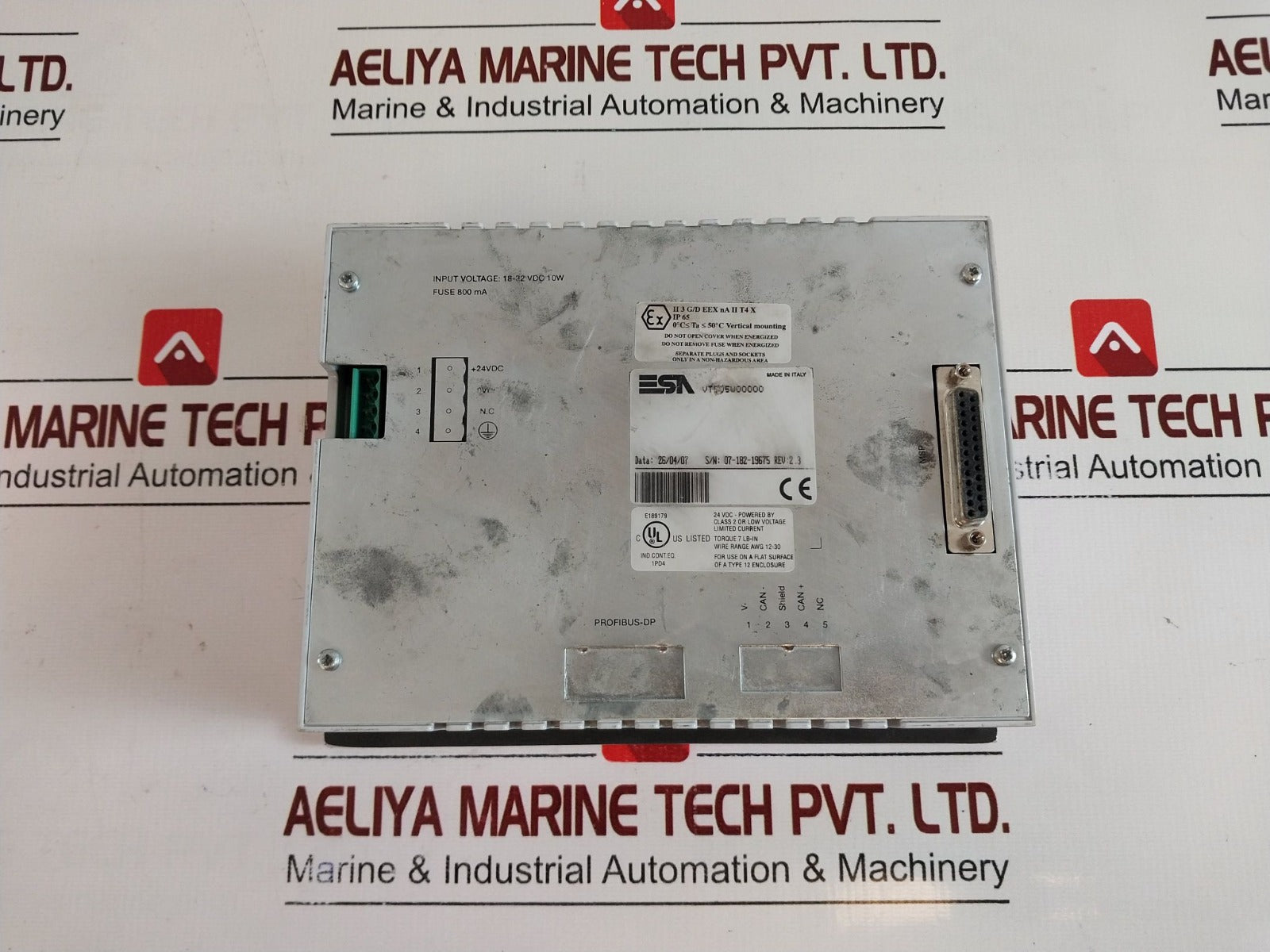 Esa Vt505W00000 Operator Interface Touch Screen Panel