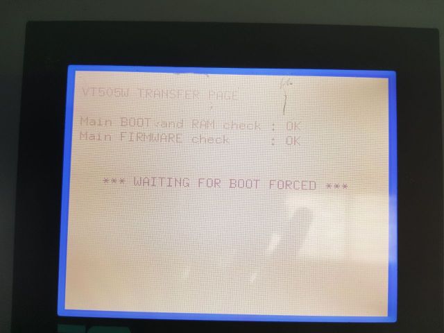 Esa Vt505W00000 Operator Interface Touch Screen Panel