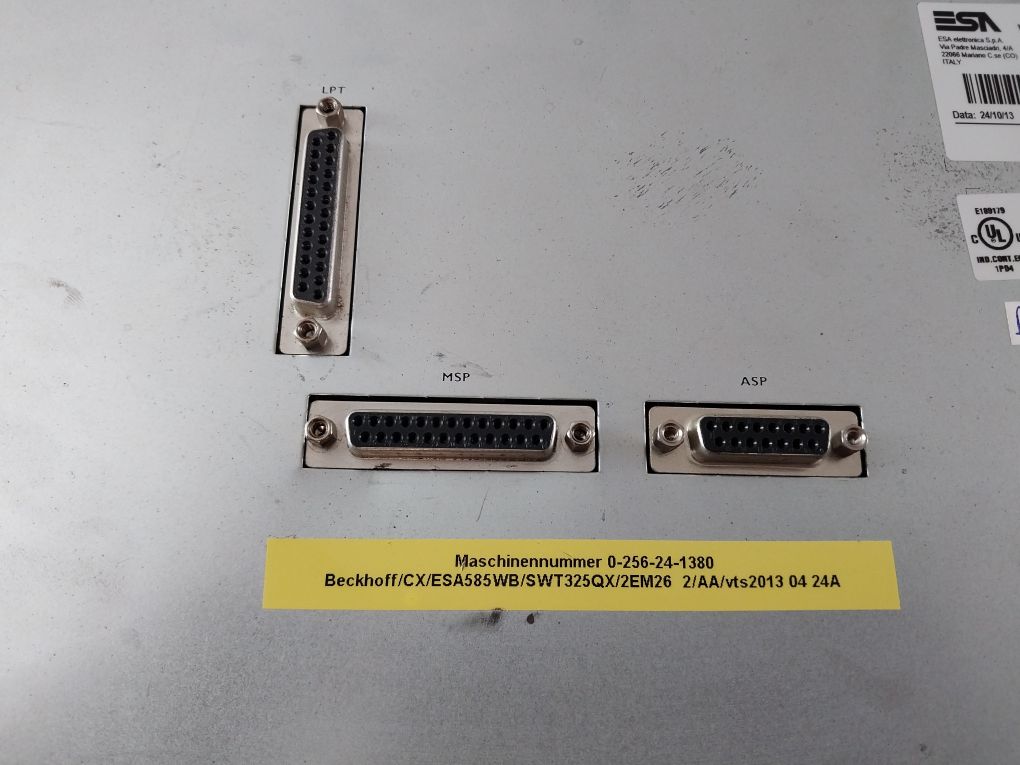 Esa Vt585Wbpt00 Touch Screen Operator Interface