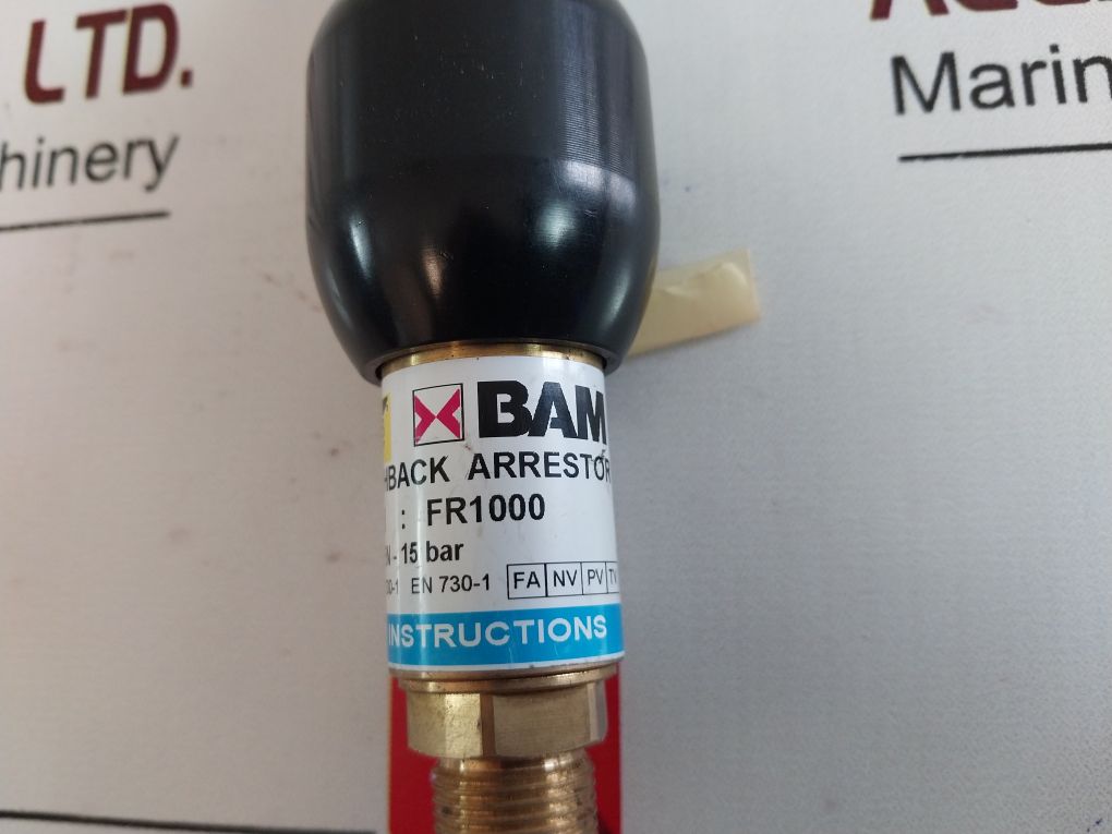 Esab Fr1000 Flashback Arrestor Oxygen- 15 Bar