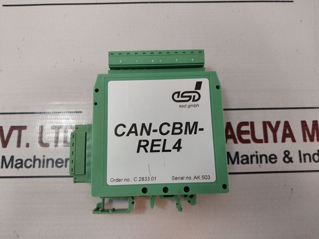 Esd Can-cbm-rel4 I/O Module C.2833.01