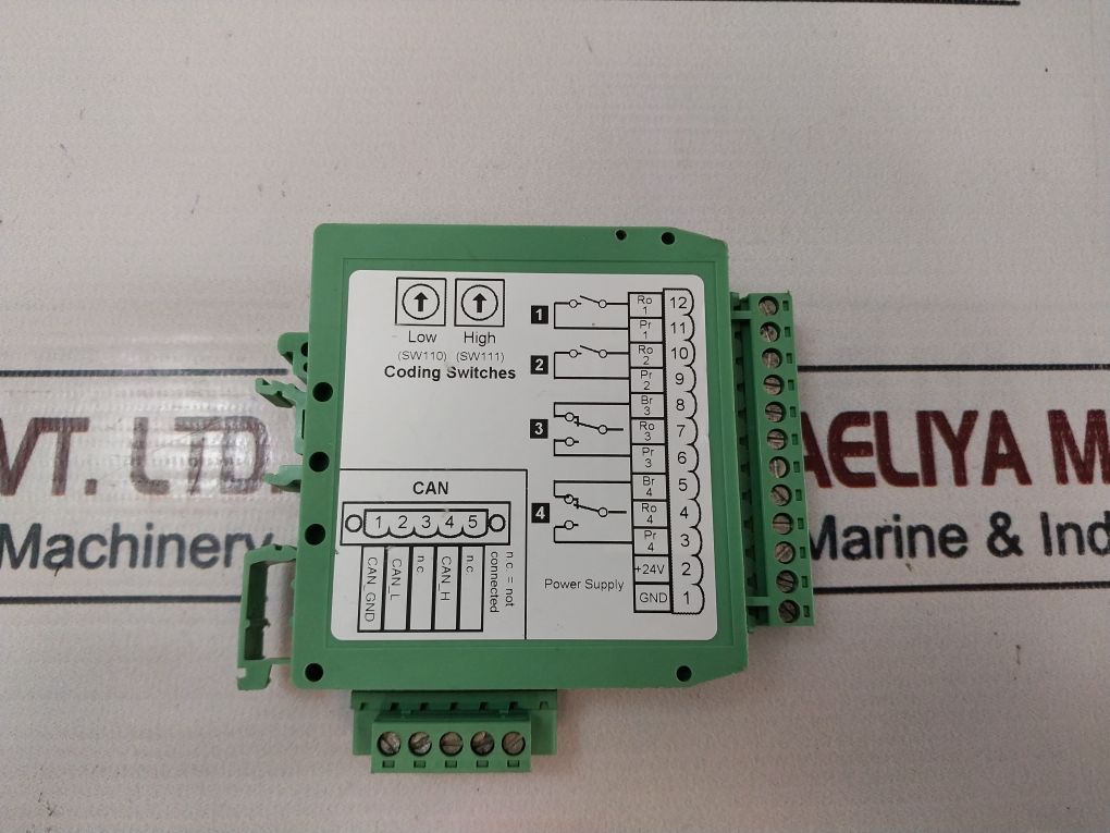 Esd Can-cbm-rel4 I/O Module C.2833.01