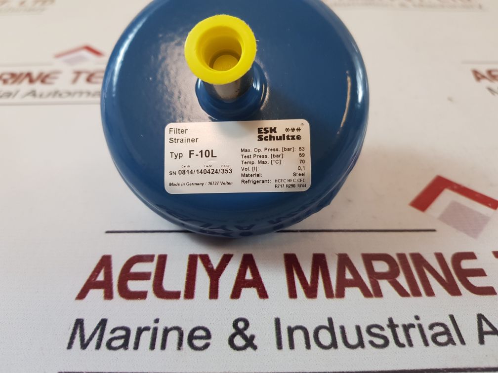 Set of 2x Esk schultze f-10l filter strainer 913364