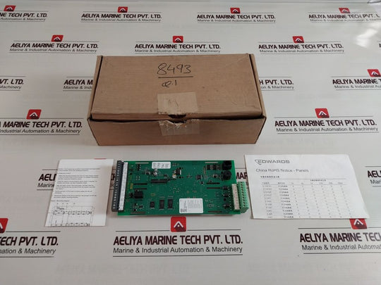Est Edwards 3-cpu3 Central Processor Module Fire Alarm 2990091 Rev 03
