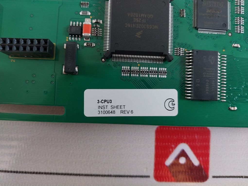 Est Edwards 3-cpu3 Central Processor Module Fire Alarm 2990091 Rev 03