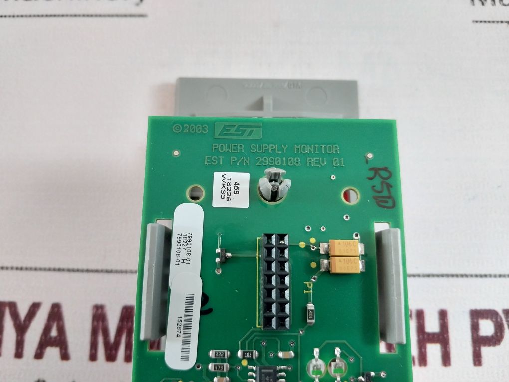Edwards Est 3-pps/M-230 Power Supply Monitor Fire Alarm Set