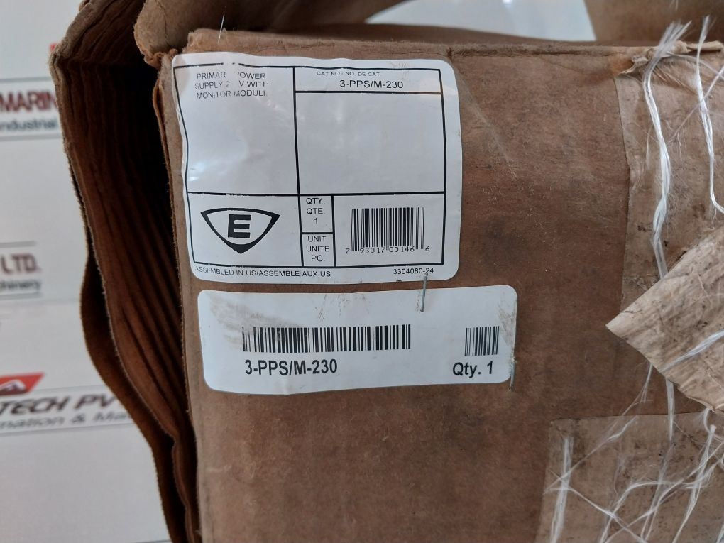 Edwards Est 3-pps/M-230 Power Supply Monitor Fire Alarm Set