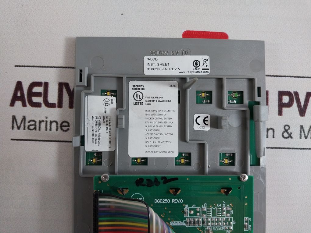 Est 3-lcd 3100586-en Rev 5 Fire Alarm And Security Module Set