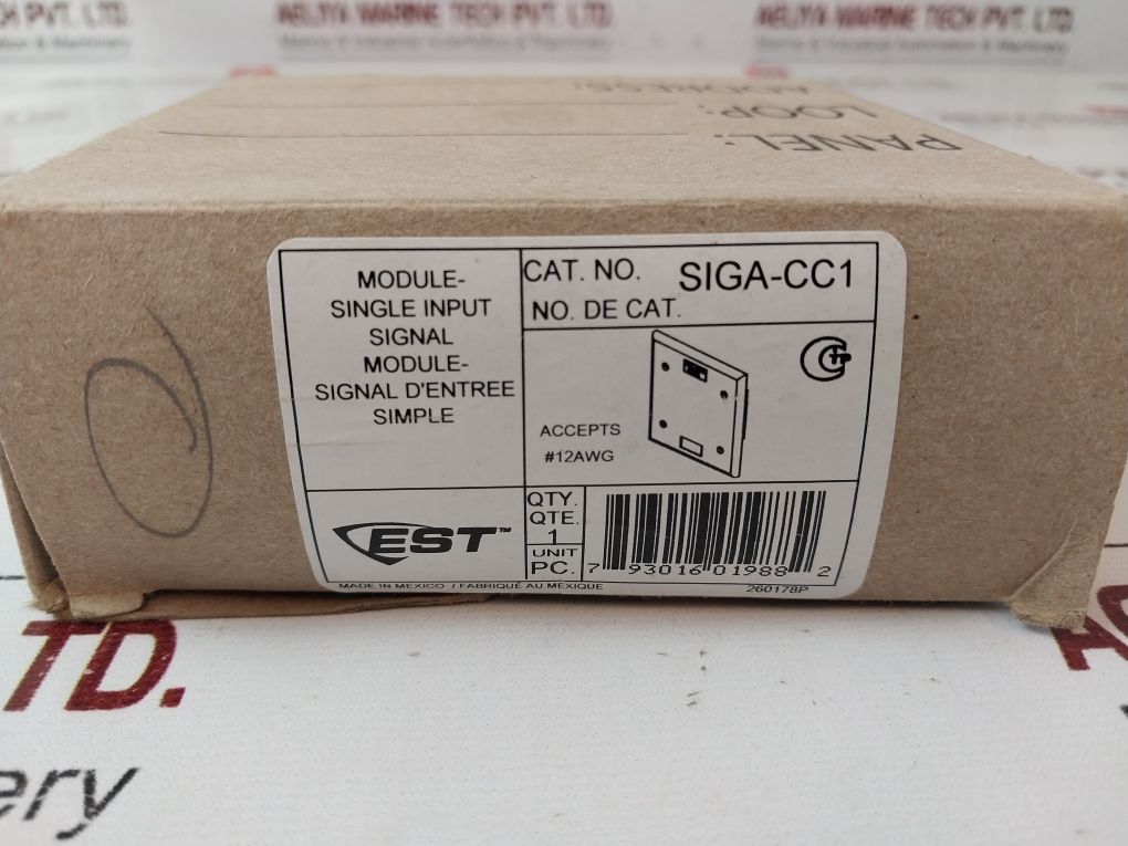 Est Siga-cc1 Single Input Module 387022P-en