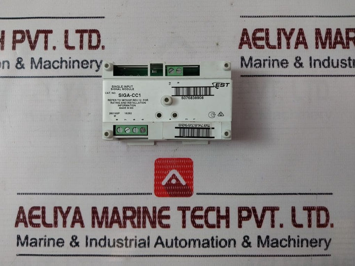 Est Siga-cc1 Fire Alarm Single Input Signal Module