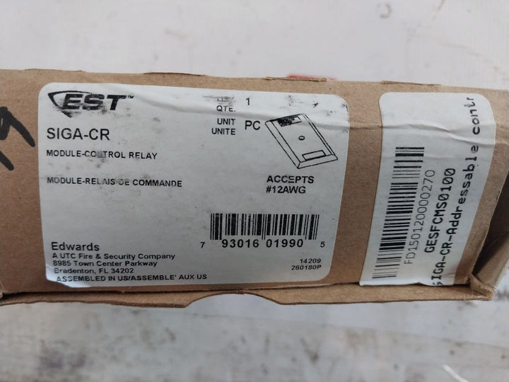 Est Siga-cr Addressable Control Relay Module