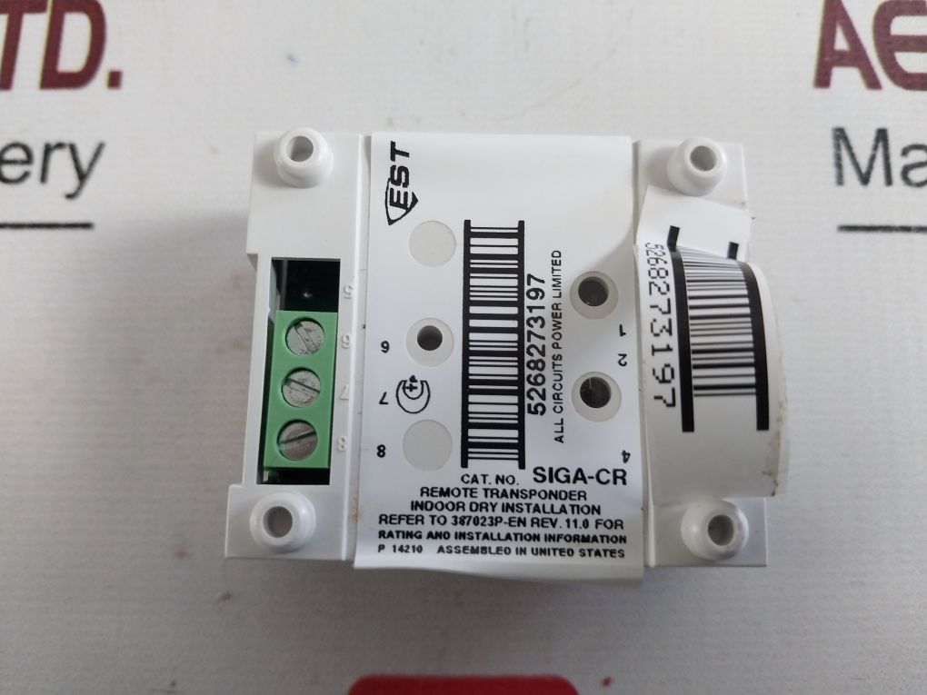 Est Siga-cr Addressable Control Relay Module – Aeliya Marine Tech