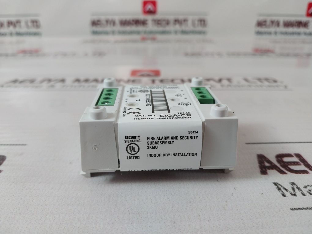 Est Siga-cr Control Relay Addressable Fire Alarm Module