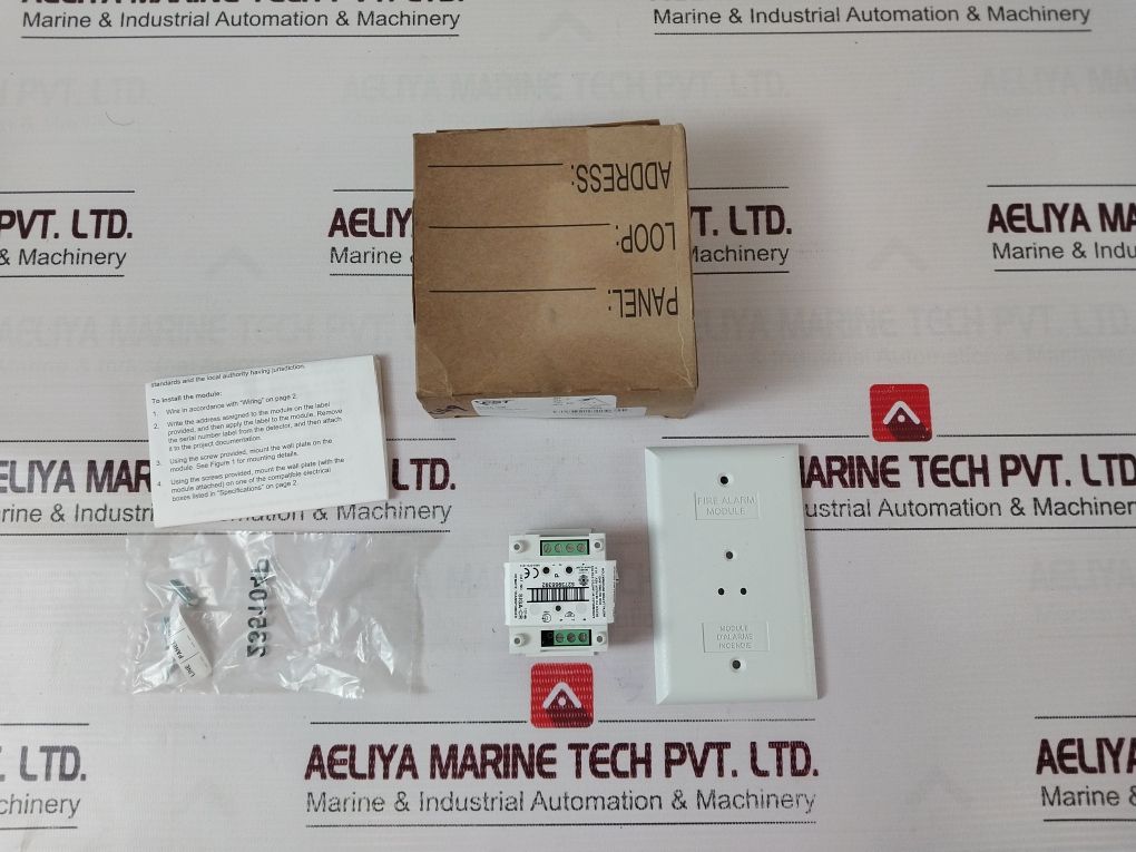 Est Siga-cr Control Relay Addressable Fire Alarm Module