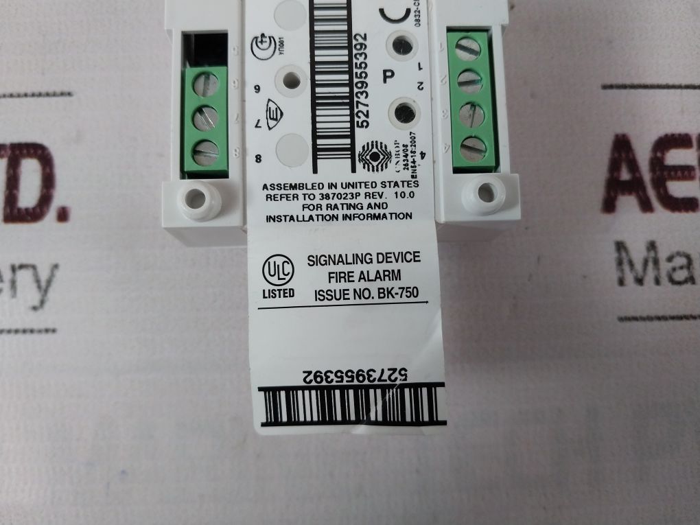 Est Siga-cr Control Relay Addressable Fire Alarm Module