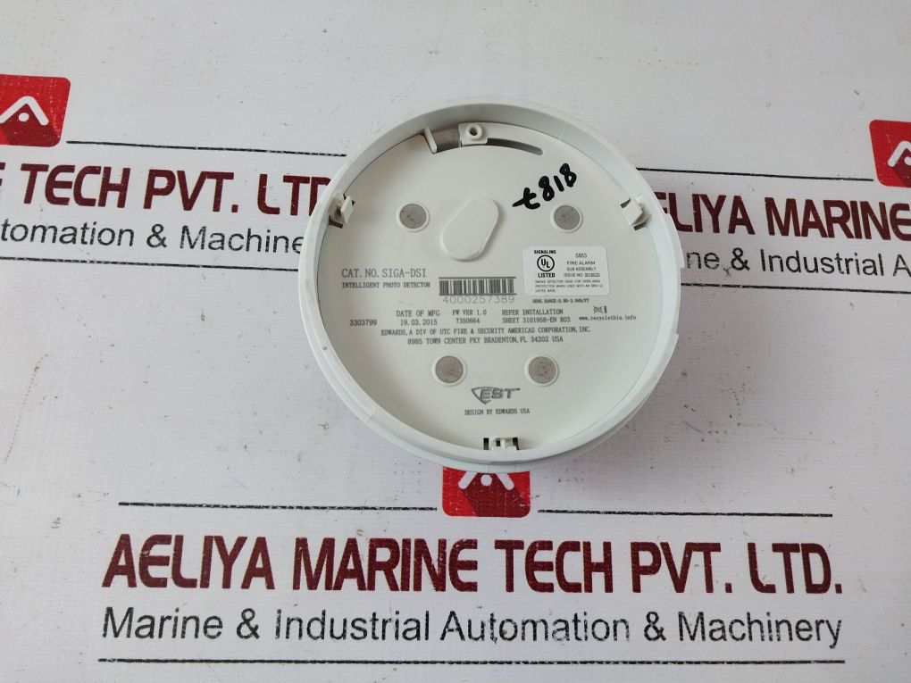 Est Siga-dsi Intelligent Photoelectric Smoke Detector