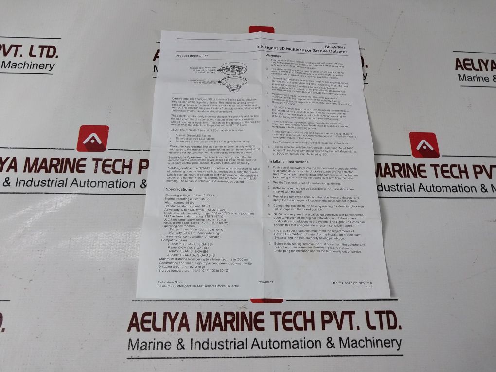 Est Siga-phs Heat Detector 