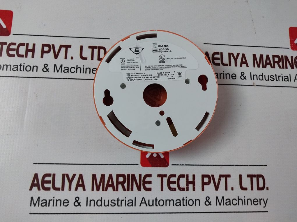 Lot Of 11X Est Siga-sb Smoke Detector/Thermostat (Base)