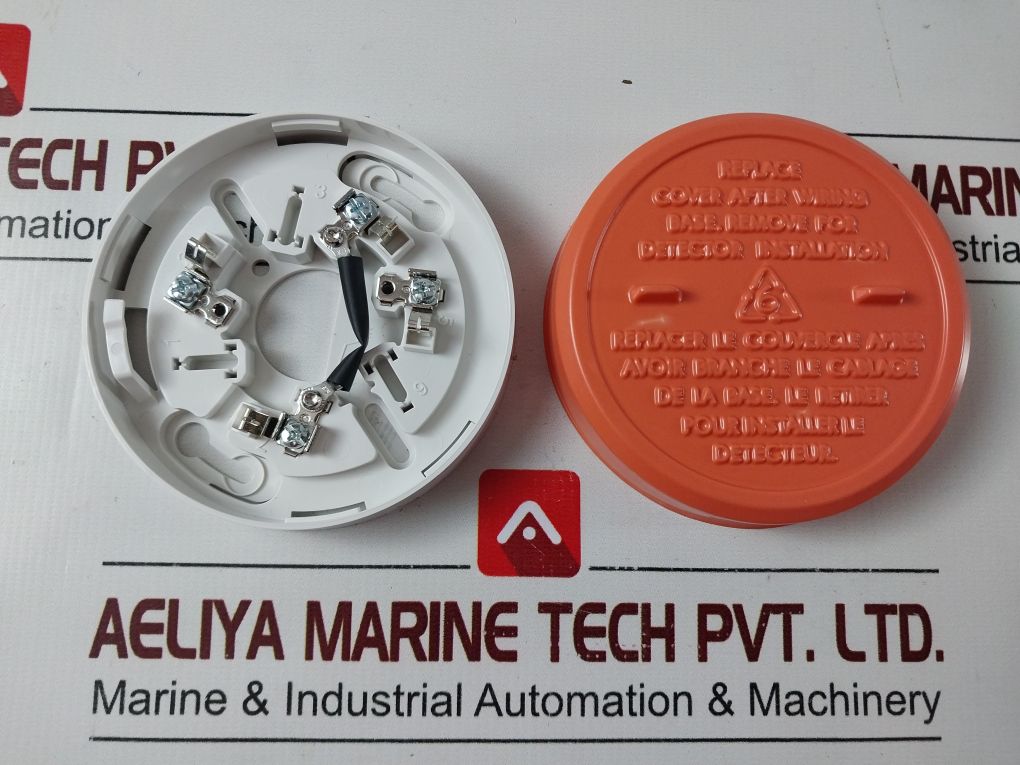 Lot Of 10X Est Siga-sb Smoke Detector/Thermostat (Base) Rev.10