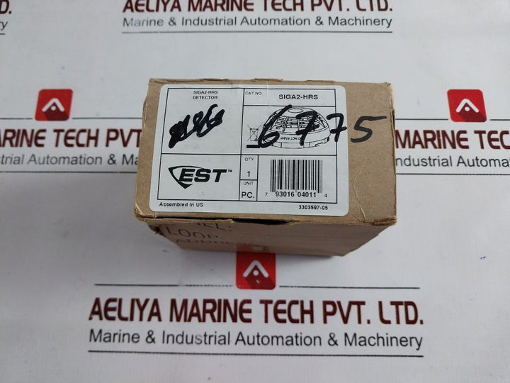 Est Siga2-hrs Intelligent Heat Detector Free Shipping By Express