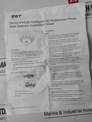 Est Siga2-phs Intelligent Photo/Heat Electric Smoke Detector