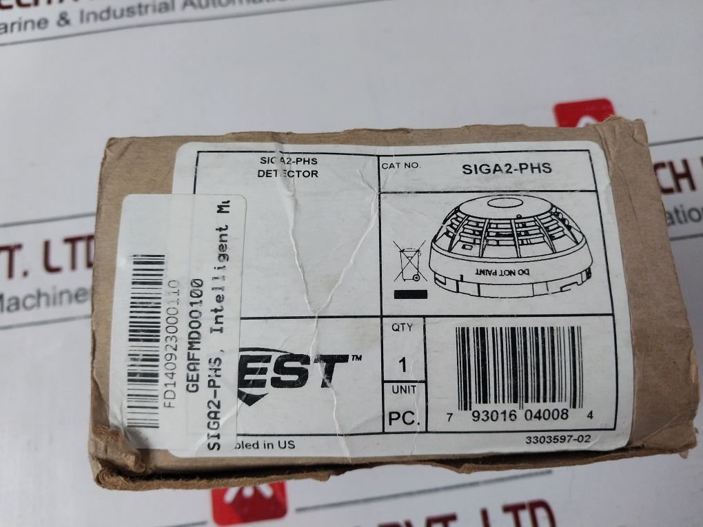 Est Siga2-phs Intelligent Photo/Heat Electric Smoke Detector