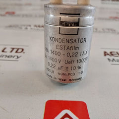 Esta Kondensator 0670 235001 Capacitor 0,22 µF ±10%