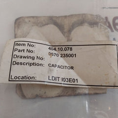 Esta Kondensator 0670 235001 Capacitor 0,22 µF ±10%