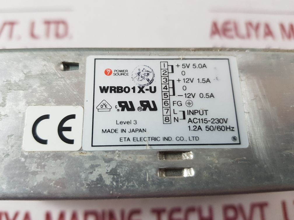Eta electric wrb01x-u power supply