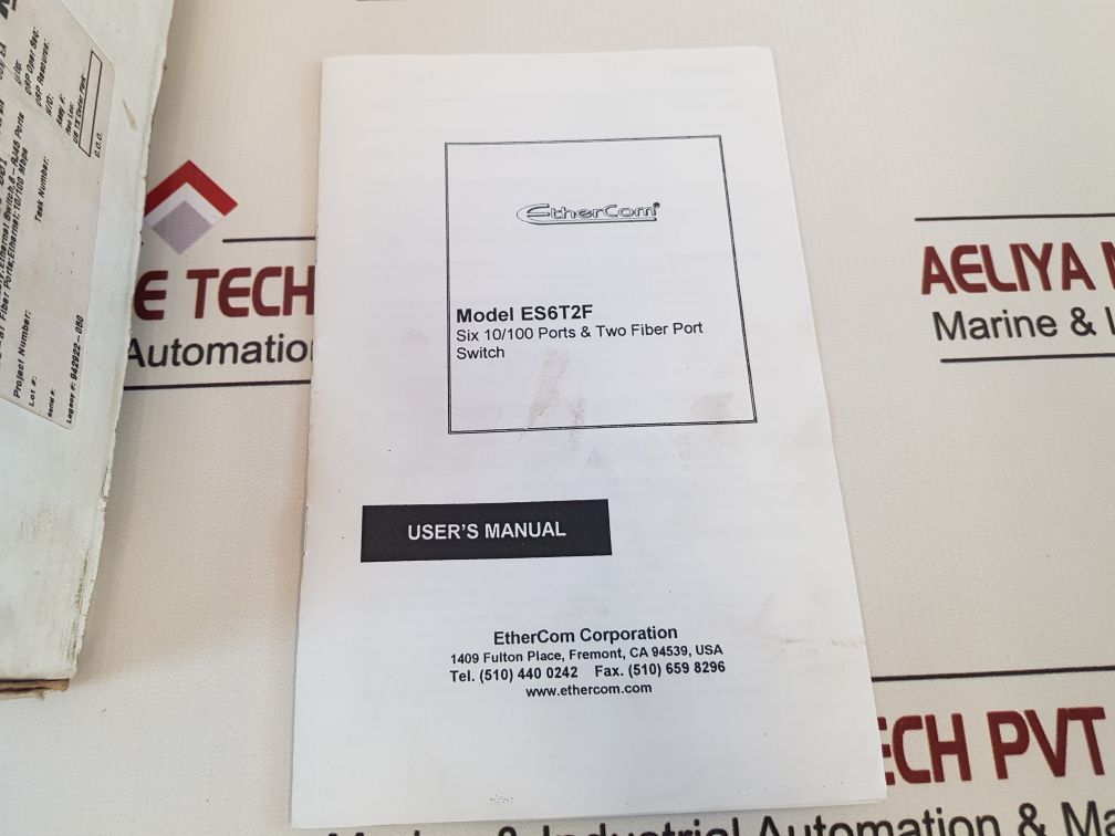 Ethercom Es6T2F-st Ethernet Switch
