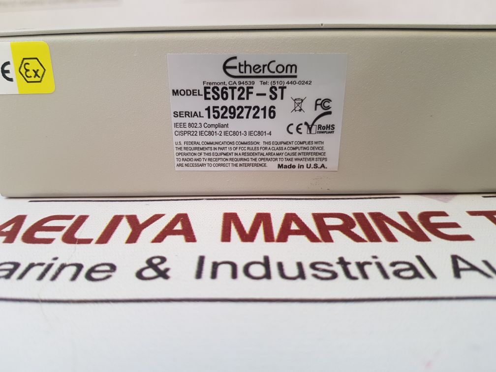 Ethercom Es6T2F-st Ethernet Switch
