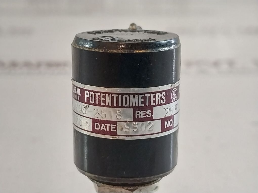 Eti Systems Mw20B-2518 Potentiometers