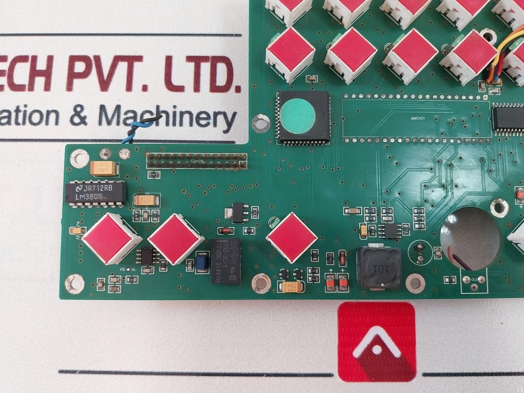 Etronic Svendborg Etb510Fv7 Printed Circuit Board 