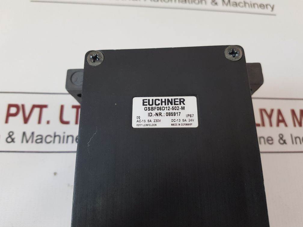 Euchner Gsbf06D12-502-m Multiple Limit Switch 085917
