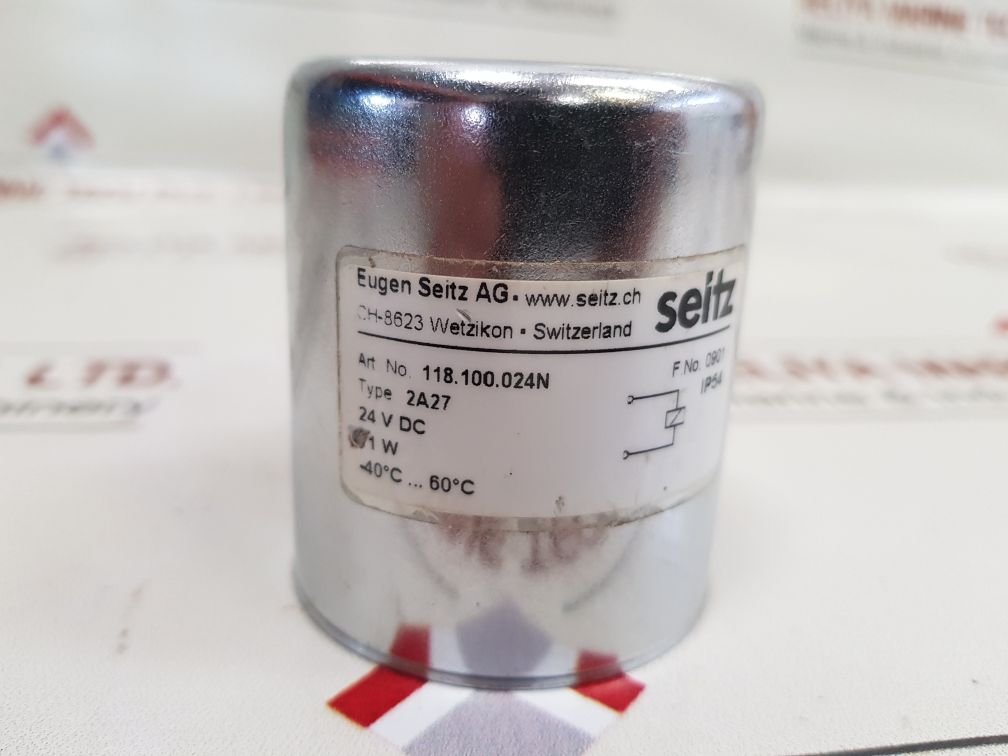 Eugen Seitz 2A27 Solenoid Valve Coil 118.100.024N