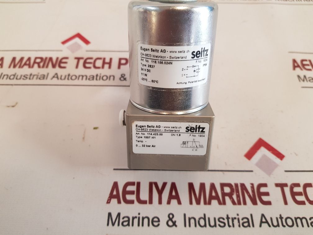 Eugen Seitz 118.156.024N Solenoid Valve Coil 2E27