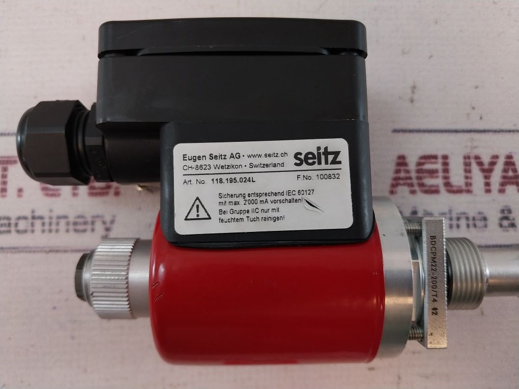 Eugen Seitz 118.195.024L Directional Valve With Coil 24 V Dc