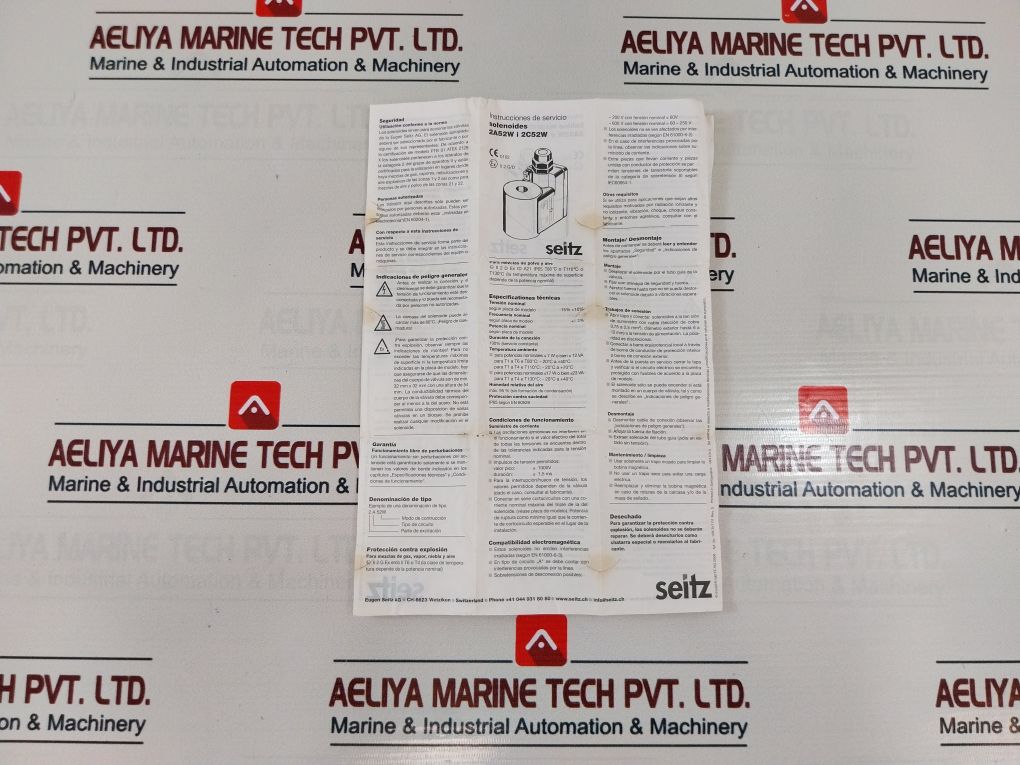 Eugen Seitz 118.195.024L Solenoid Valve