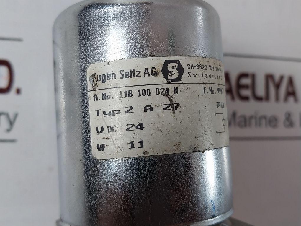 Eugen Seitz 118 100 024 N Solenoid Valve Coil