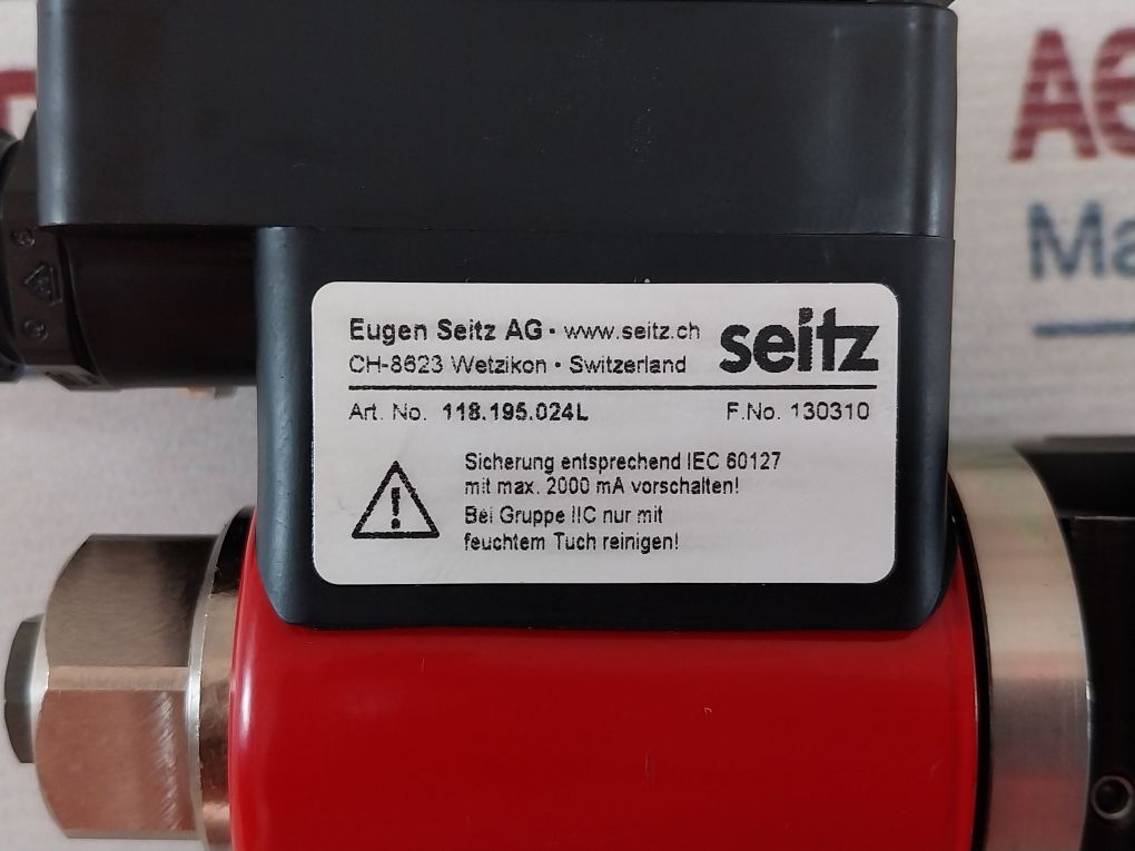 Eugen Seitz 2A52W Solenoid Valve Epdb-06-315-sd-exm Ip 65/67