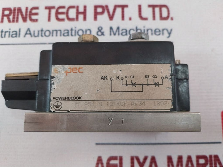 Eupec Tt 251 N 12 Kof-ak34 Powerblock 18D3