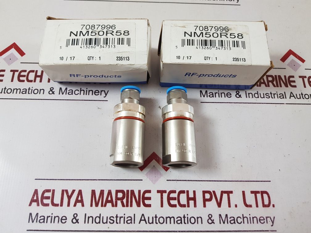 Set Of 2X Eupen Nm 50 R 5/8 Connector
