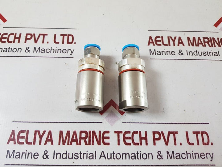 Set Of 2X Eupen Nm 50 R 5/8 Connector
