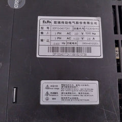 Eura Drives Sdp10-g401T2K1 Servo Drive