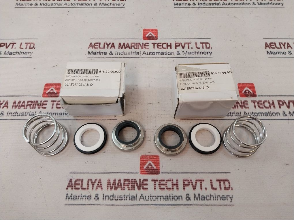 Eureka 20077-055 Mechanical Seal 29 Mm Set